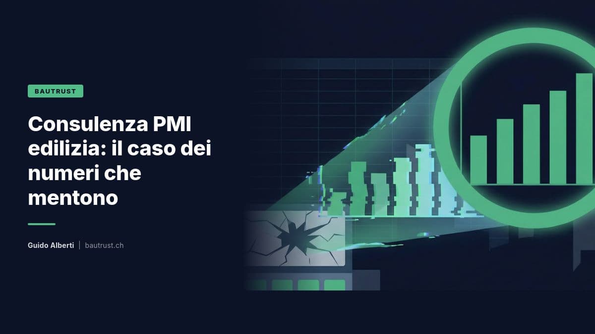 Consulenza PMI edilizia: il caso dei numeri che mentono