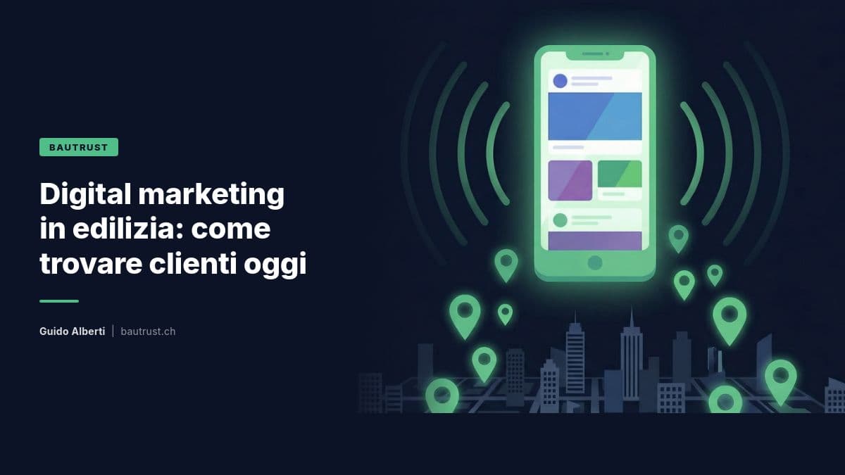Digital marketing in edilizia: come trovare clienti oggi