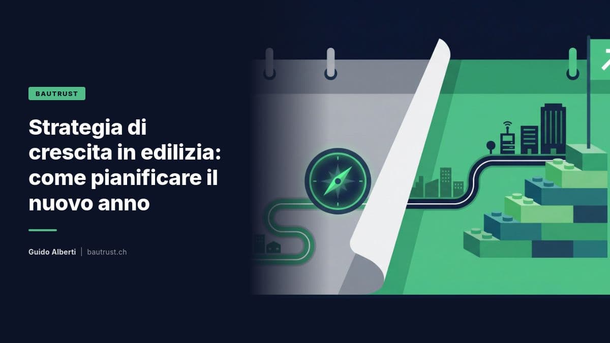 Strategia di crescita in edilizia: come pianificare il nuovo anno